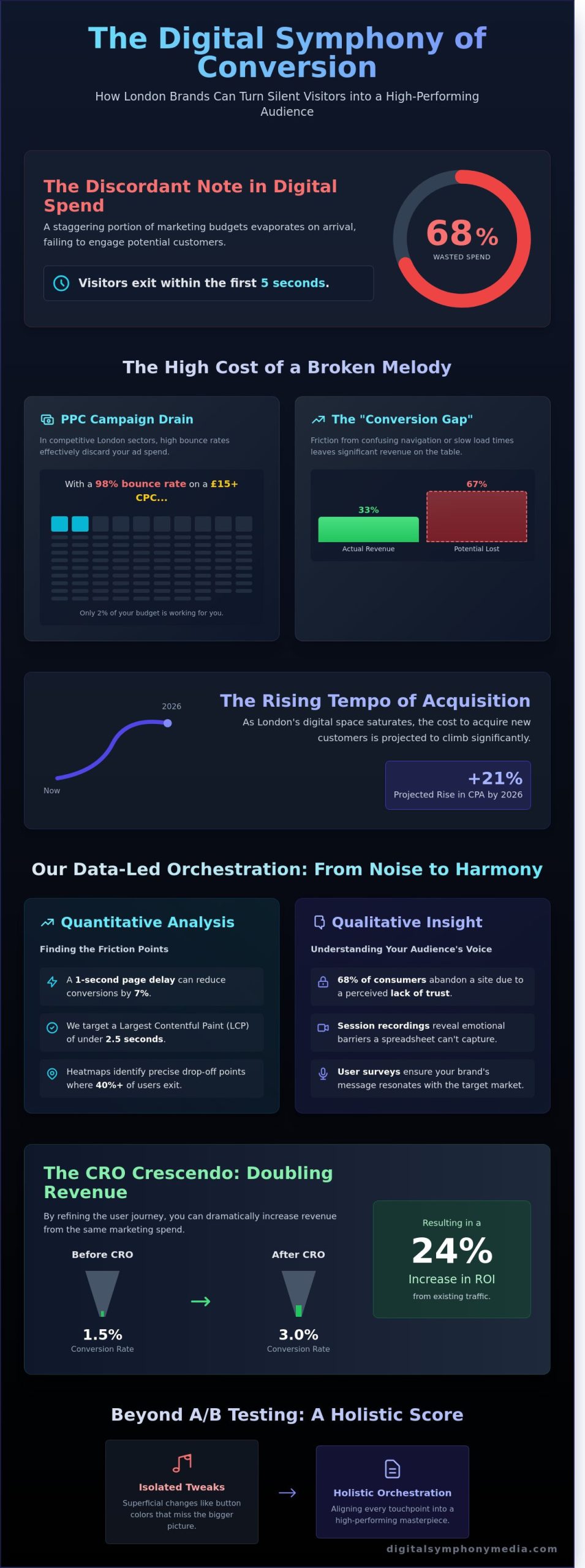 Conversion Rate Optimisation Services London: Orchestrating Digital Growth