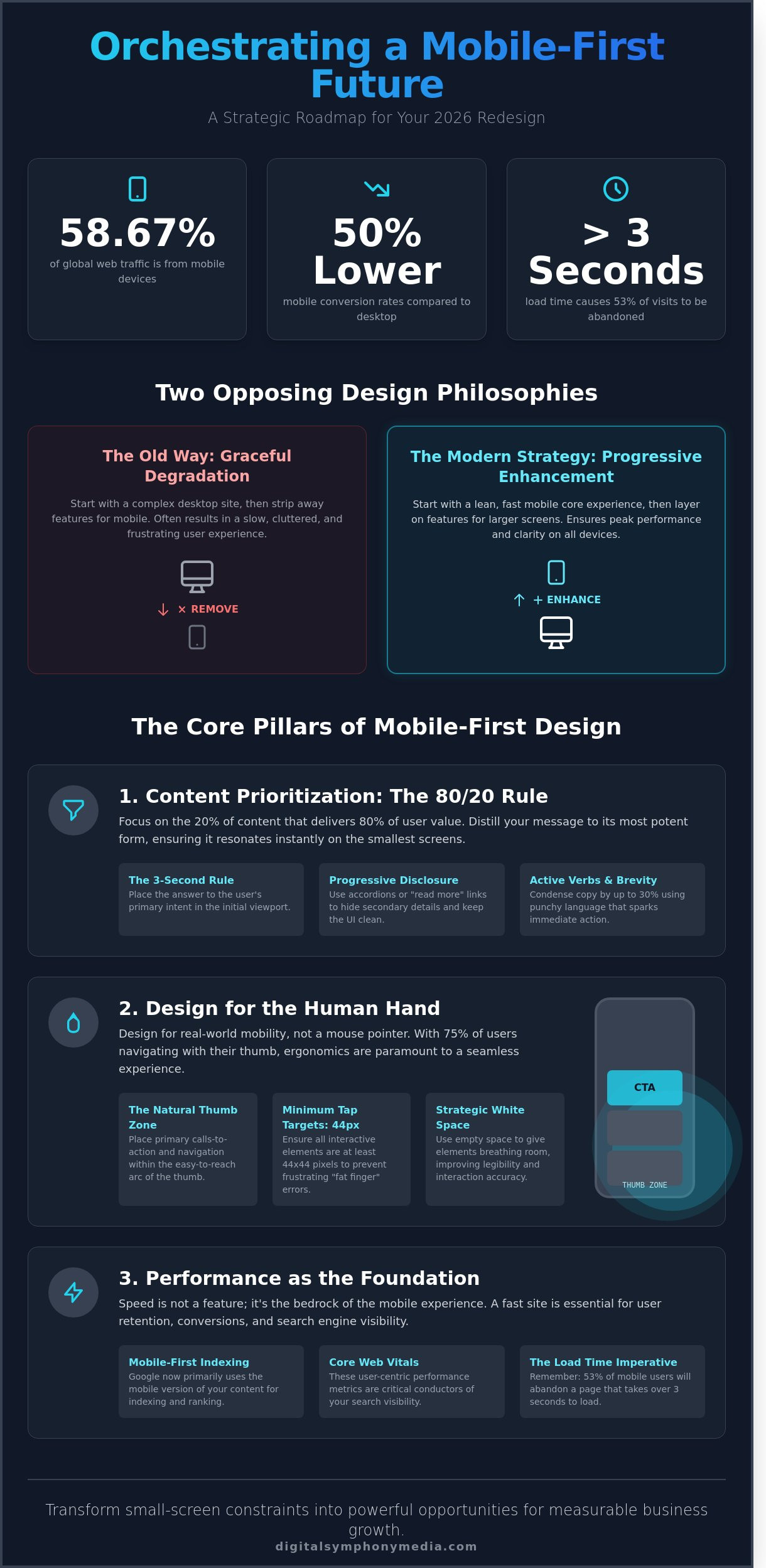 Mastering Mobile-First Web Design Principles for 2026