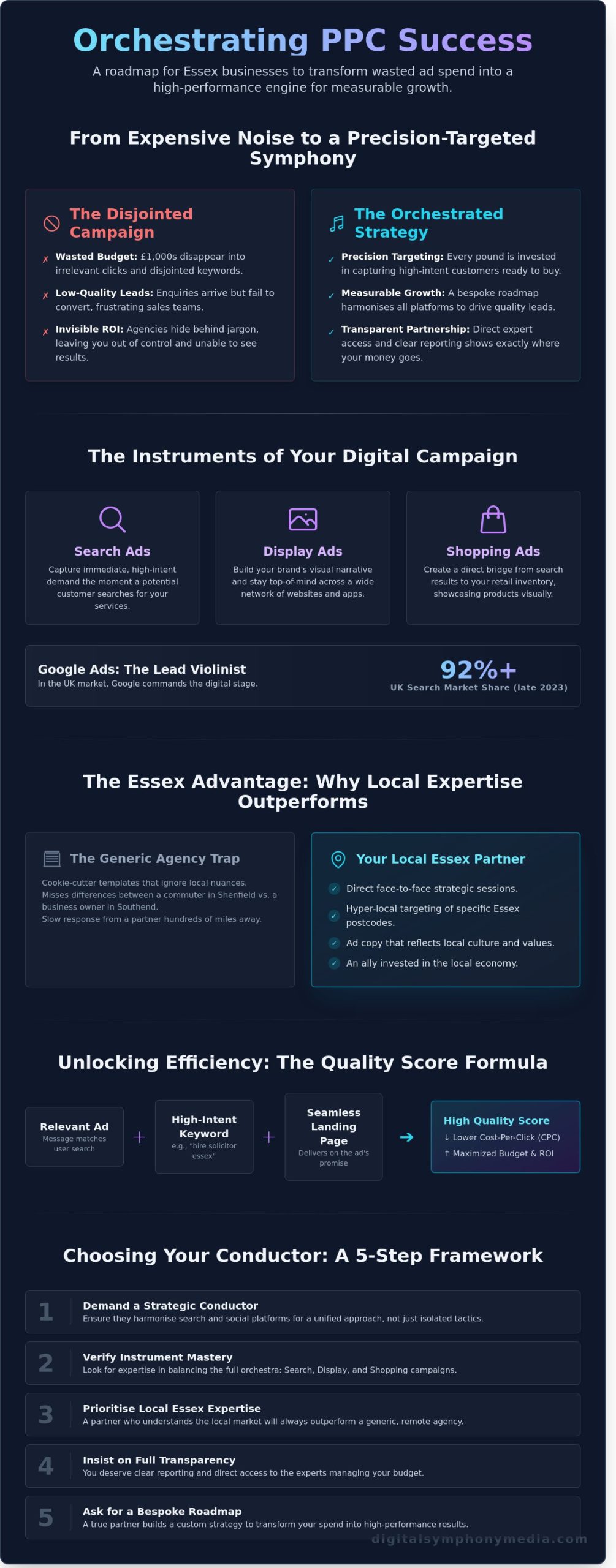 PPC Management Services Essex: Orchestrating High-Performance Paid Search